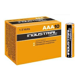 Duracell Procell Industrial AAA MN2400 LR03 Battery (Pack of 10)